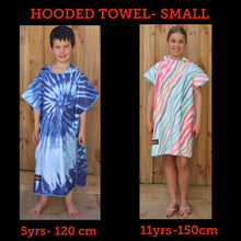 Load image into Gallery viewer, Blue Swirl Hooded (3 sizes)
